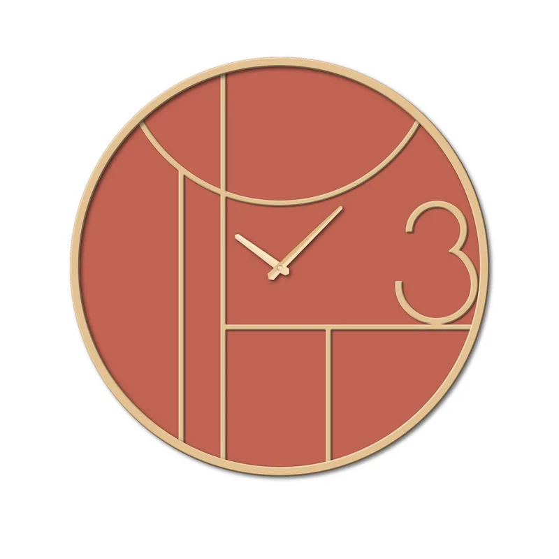 &c 60CM Large Modern Creative Iron Art Simple Design Bedroom Wall Hanging Clock Decoration Watch Wholesale Dropshipping DDP