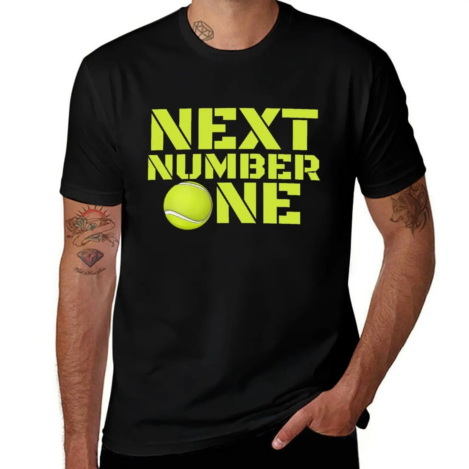 Next number one tennis player best players T-Shirt Halloween Theme T-Shirt