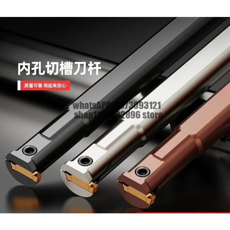 Numerical control turning tool rod internal slotting knife MGIVR 2016-2 hole slot rod lathe cutting  positive tool