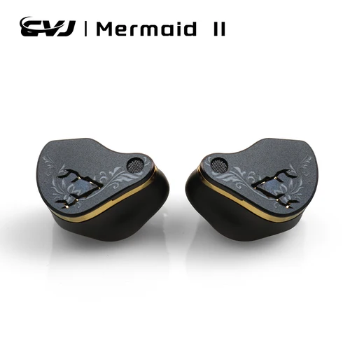 CVJ X R2E3 マーメイド 2 イヤホン高性能ダイナミックドライバー IEM 交換可能ケーブルインイヤーヘッドフォン 0.78 ミリメートル 2 ピン取り外し可能