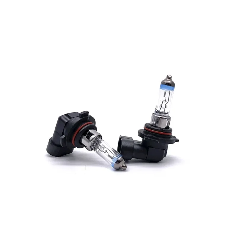 2pcs 9006 Car Halogen Bulbs 12V Auto Bulb HB4 Platinum Head 55W 3800K Headlights Lamp High And Low Light Fog Light Bulb
