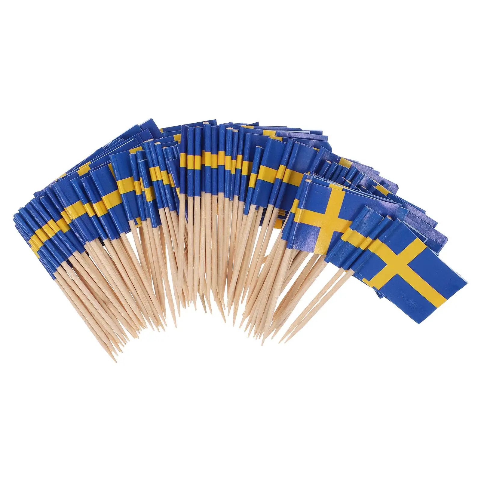 

100pcs Cake Card Toothpick Flags Birthday Cupcake Toppers Decoration Japanese Style Bright Color Dessert Picks Food Decorations