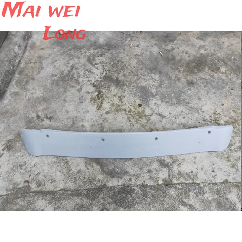 Rear Roof Spoiler For Toyota Hiace 2005 to 2018 ABS Plastic Unpainted Primer Rear Trunk Wing Lip Spoiler Car Styling Decoration