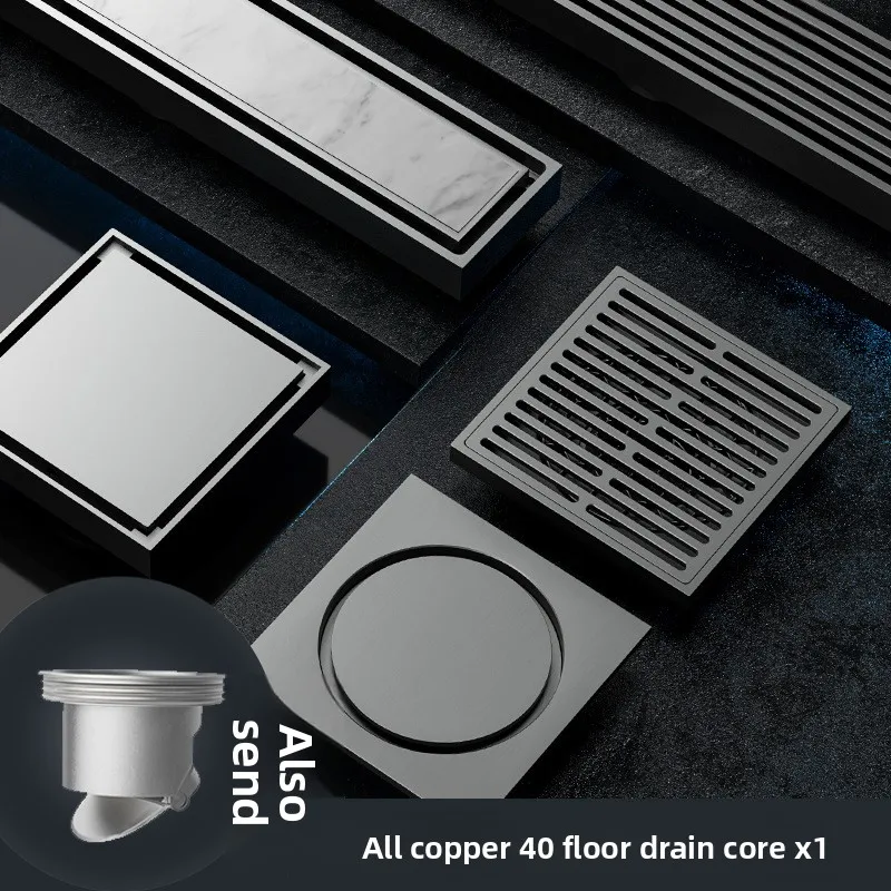 

All-copper Floor Drain, Universal Odor-proof, Floor Drain for Bathroom and Shower Room, Deodorant Floor Drain