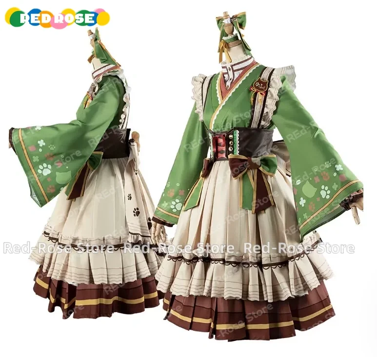 

【Customized 】Game Umamusume: Pretty Derby Manhattan Cafe Cosplay Costume Wig Winning Uniform Lolita Dress Woman Carnival Suit