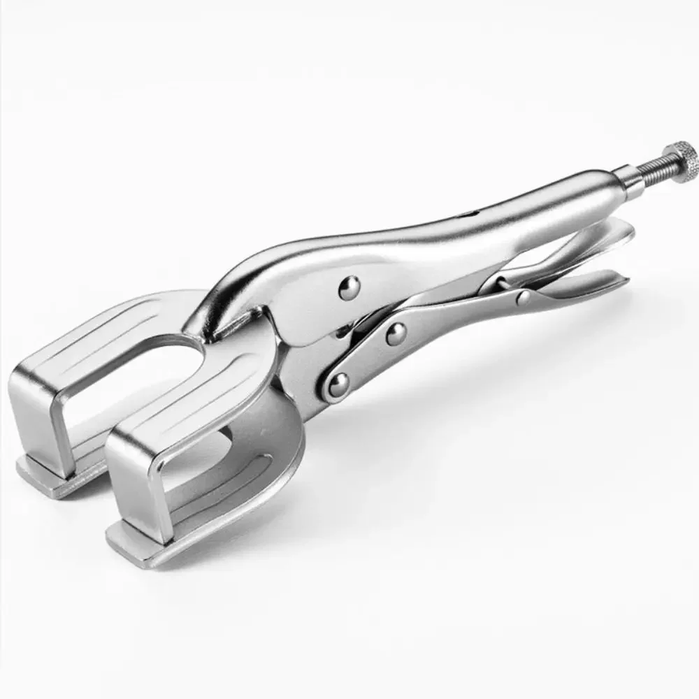 

U-shaped Locking Welding Jaw Pliers Adjustable High Hardness Pipe Welding Butt Pliers Fixed Clamp Tools Steel Grip Vise Pliers