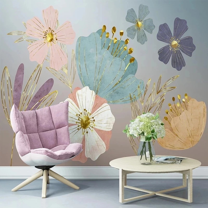 papel-de-parede-personalizado-moderno-simples-com-plantas-flores-dourado-arte-criativa-mural-para-sala-de-estar-sofa-tv-fundo-de-parede-quarto-restaurante