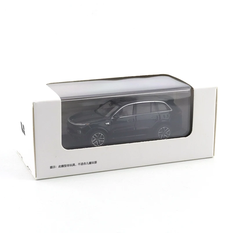 Li auto l8 modelo de carro 1/64 liga veículo motorizado diecast metal modelo crianças brinquedos para meninos amigos presentes coletar ornamentos