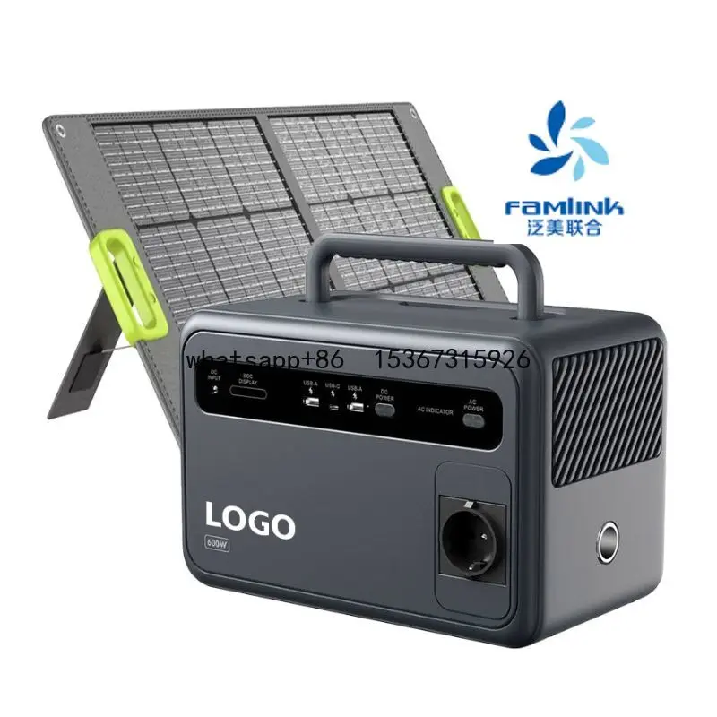 Portable Usb Rechargeable Emergency Power Station Camping Caravan 100W 200W 300W 500W 600W Tragbare Power Station