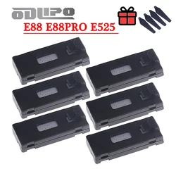 3.7V 6500Mah RC Drone Battery Accessory For E88 E88PRO Ls-E525 E525 PRO Mini Uav Drone Battery Special Rc Parts 1/2/3/5/10Pcs