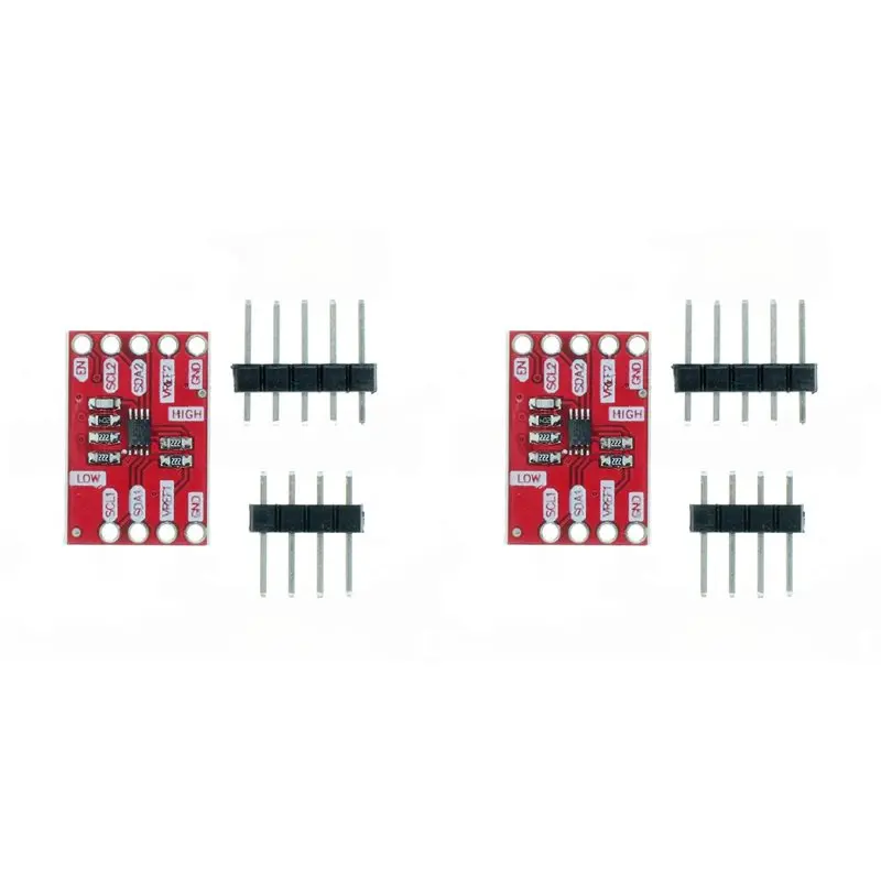 

【ДЕНЬ БЛАГОДАРЕНЬЯ】2X PCA9306 I2C Level Translator Breakout Board Module, двунаправленный преобразователь уровней I2C/UART с напряжением 5В и 3.3В