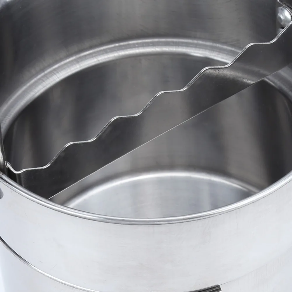 Large Capacity Double-layer Stainless Steel Artist Brush Washer Sturdy Portable Painter Cup Built-in Filter Structure