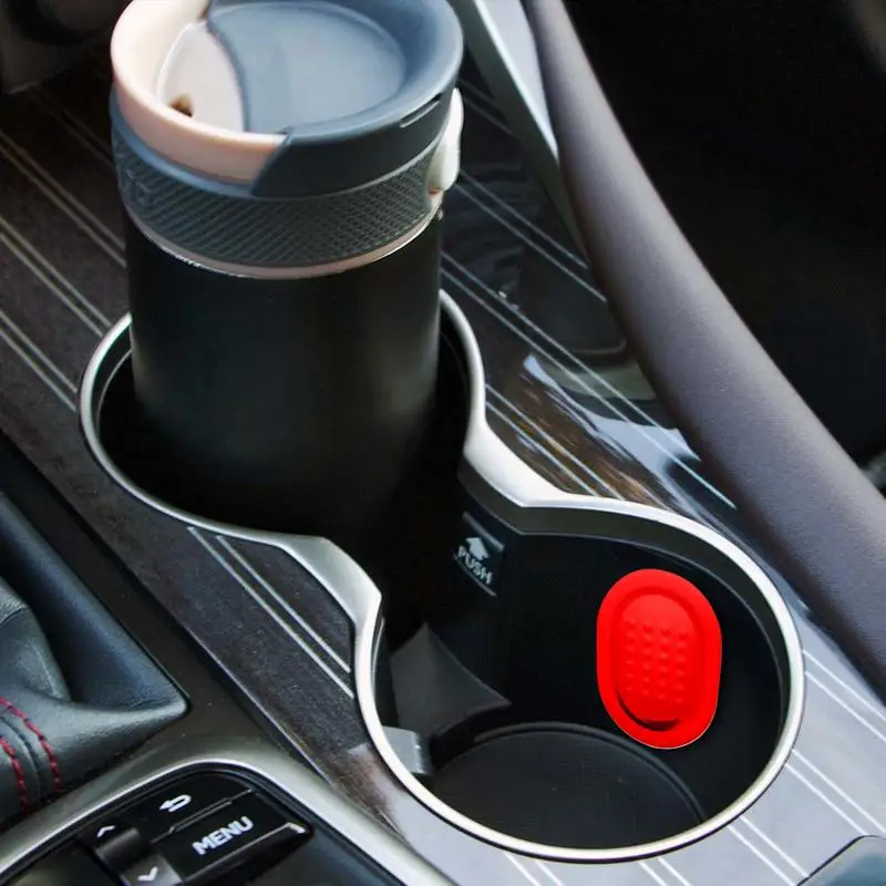 Car Cup Holder Position Limiter Flexible Cup Holder Position Limiter 4PCS Anti Shake Bottle Holder Car Interior Accessories For