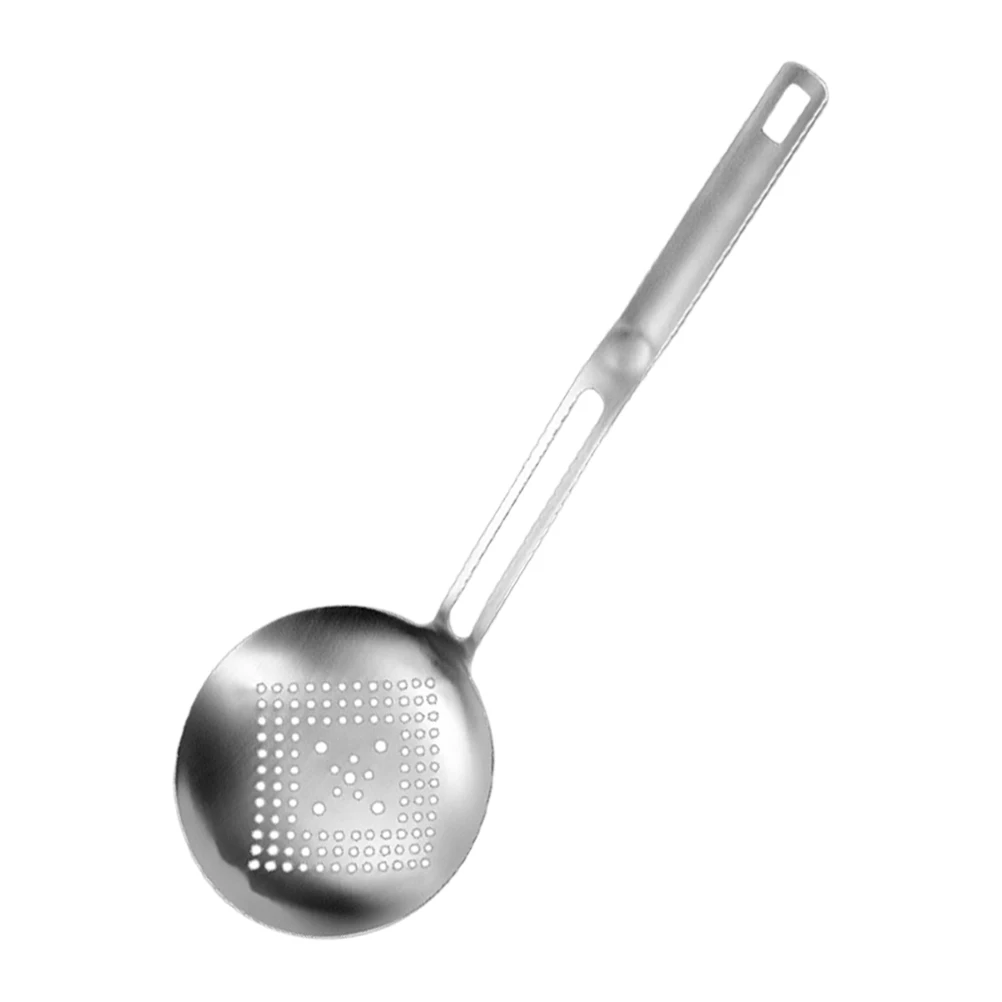 

304 Stainless Spoon Hot Pot Mesh Filter Strainer Kitchen Sieve Mesh Filter Noodle Oil Food Strainer