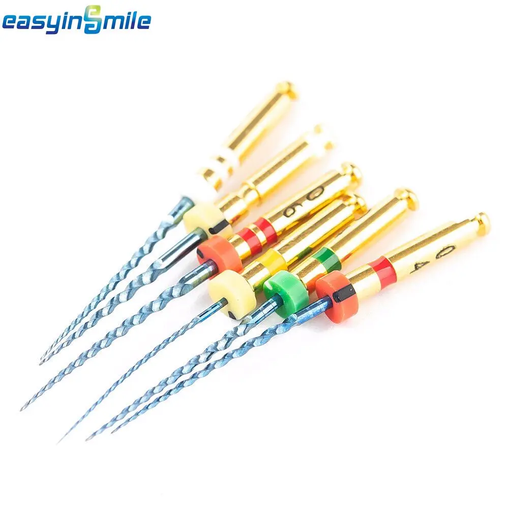 6pcs/Pack Dental Endodontic Files  X3-Taper Max Blue Niti Endo Rotary Files 21/25/31MM Flexible