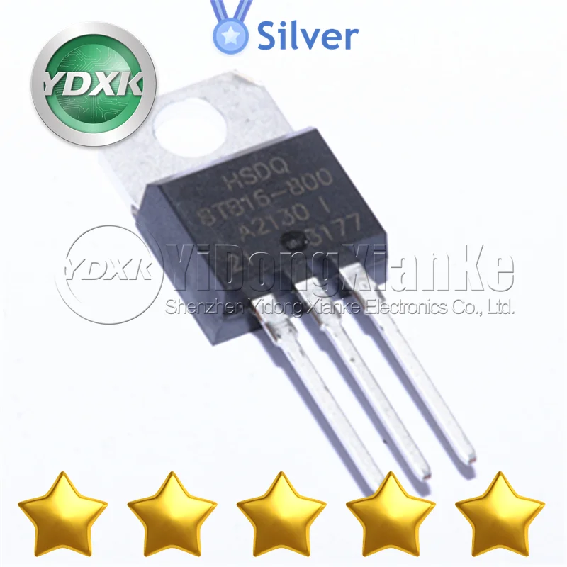 BTB16-800 TO-220 BUF634T Electronic Components BUZ71A BUZ80A BYV32E-200 D6020L New Original DSP8-12A