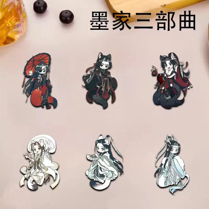 

Tian Guan Ci Fu Cute Anime Badge Cartoon Acrylic Brooch Heaven Official’s Blessing Hua Cheng Xie Lian Cosplay Lapel Pins Jewelry