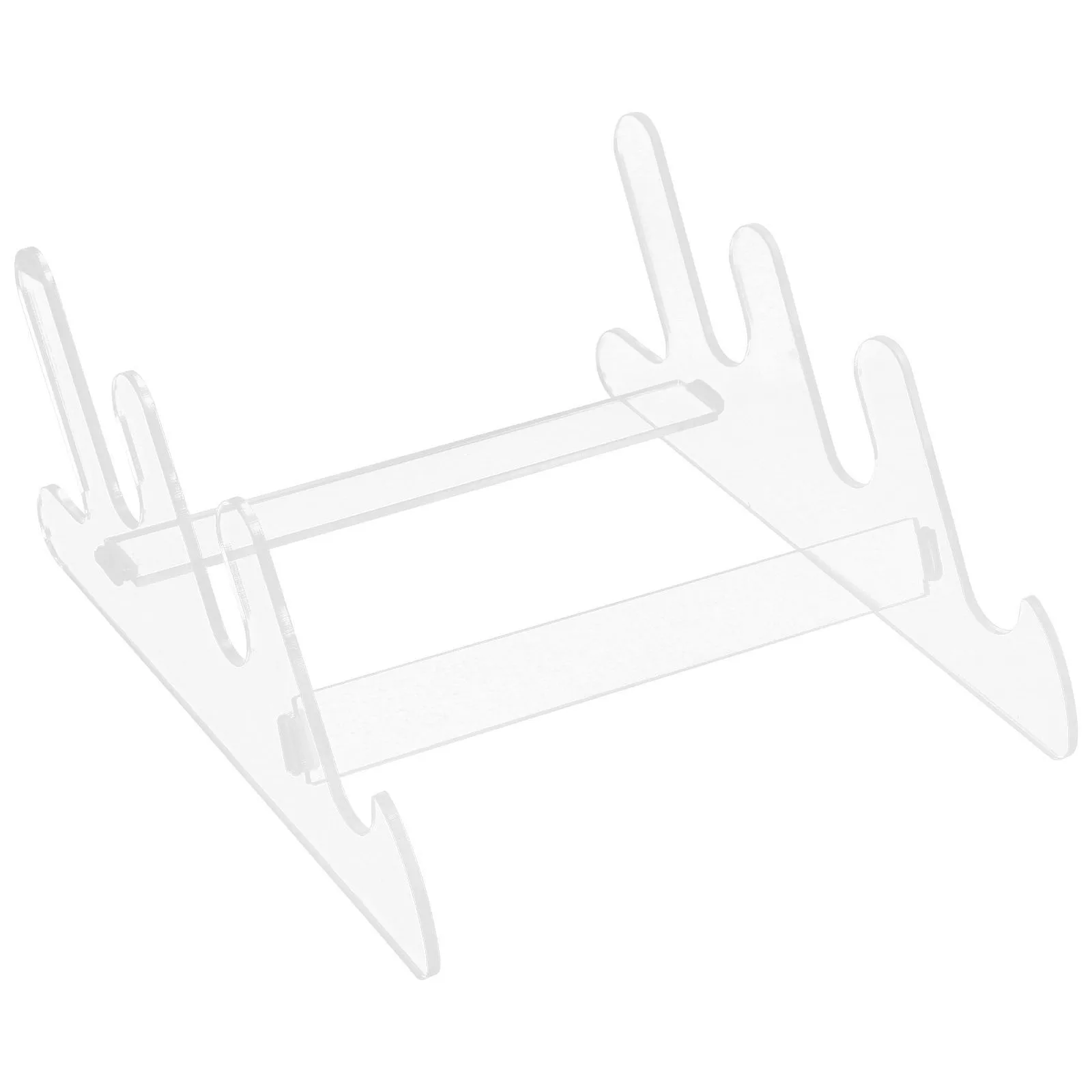 

Transparent Acrylic Keyboard Storage Stand Multifunctional Design Easy to Clean Stylish Minimalist Display Holder