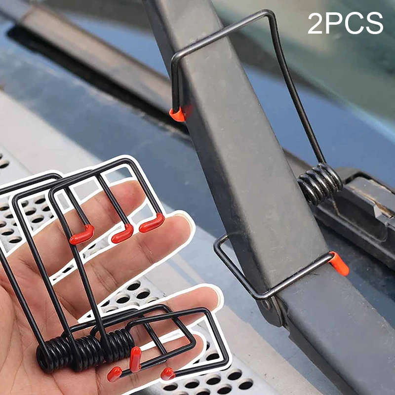 New Car Wiper Booster Spring Universal Intelligent Wiper Arms Alloy Rubber Windscreen Wipers Spring Auto Replaceable Parts Tools