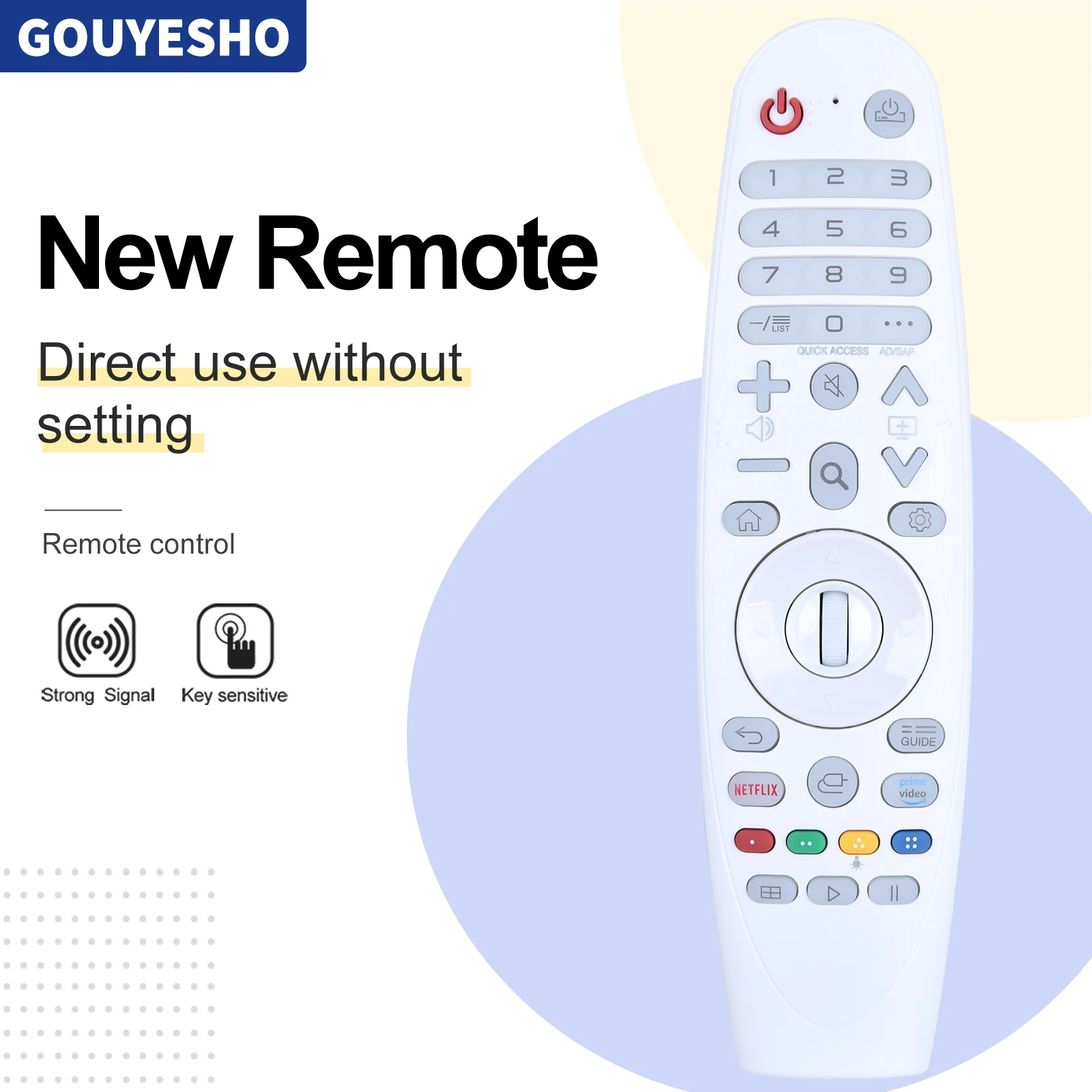 New Remote Control AN-MR19PJTR AKB75735304 for Hu70la 55um7520psb 75qned99upa HU710PW HU70LA projector