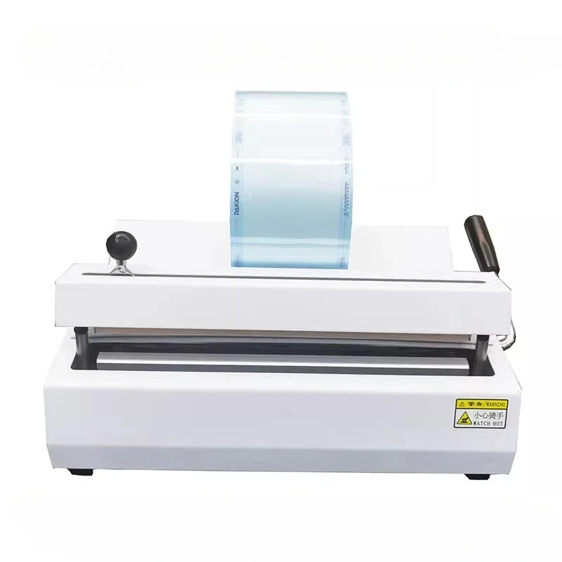 220V Electric Sterilization Bag Sealing Machine Dental Material Disinfection Bag Packaging Machine Hot Sealer 400W Width 300MM