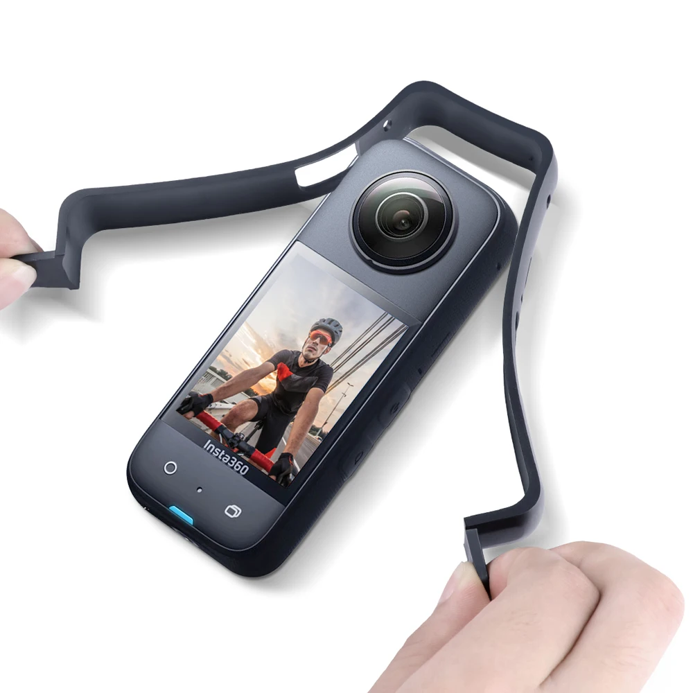 Carcasa de marco para Insta360 X3, cubierta protectora de plástico, adaptador de montaje para Insta 360 X3, accesorios para Cámara de Acción