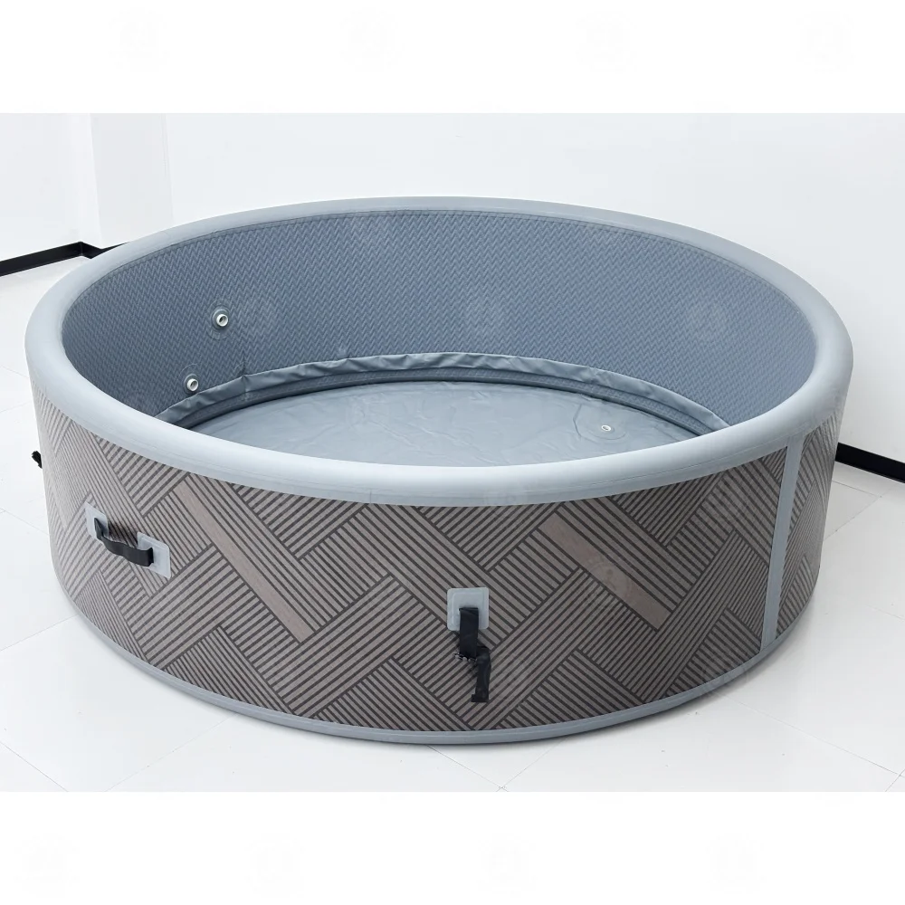 For High Quality Portable Spa 6 Person Spa Swimming Pool Heating Family Hot Spring Inflatable Hot Tub Pool With Spa Pvc Mat m
