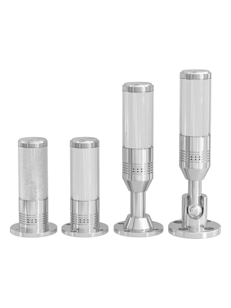 24V Foldable 3-color LED Signal Integrated Tower Light Two Installation Method 4 Types for Your Optional for Industrial Machines