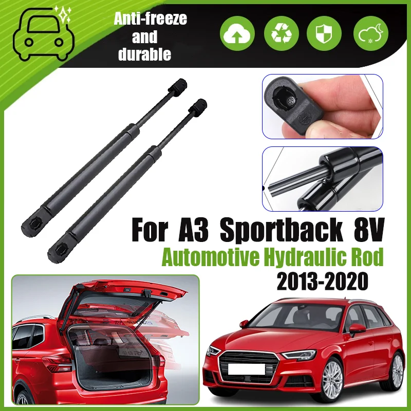 Car Trunk Hydraulic Rod For Audi A3 Sportback 8V 2013-2020 Automotive Hydraulic Device Car Rear Hood Shock Bar Auto Accessories