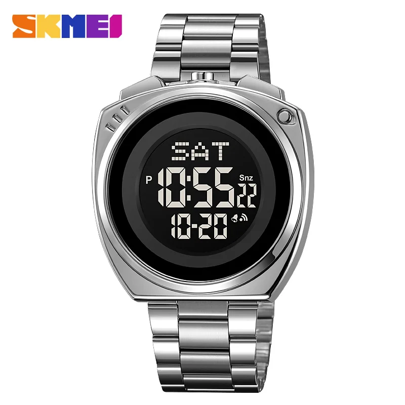 

SKMEI модные уличные спортивные часы Relogio Masculino мужские цифровые часы-будильник часы обратного отсчета для мужчин водонепроницаемые наручные часы