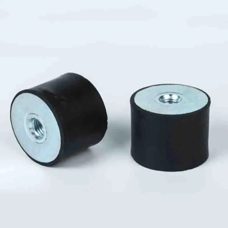 8 PCS Anti-Vibration Rubber Shock Dampers DD Type with Internal Thread Damping Pads Shock Absorber Damping Columns for Equipment