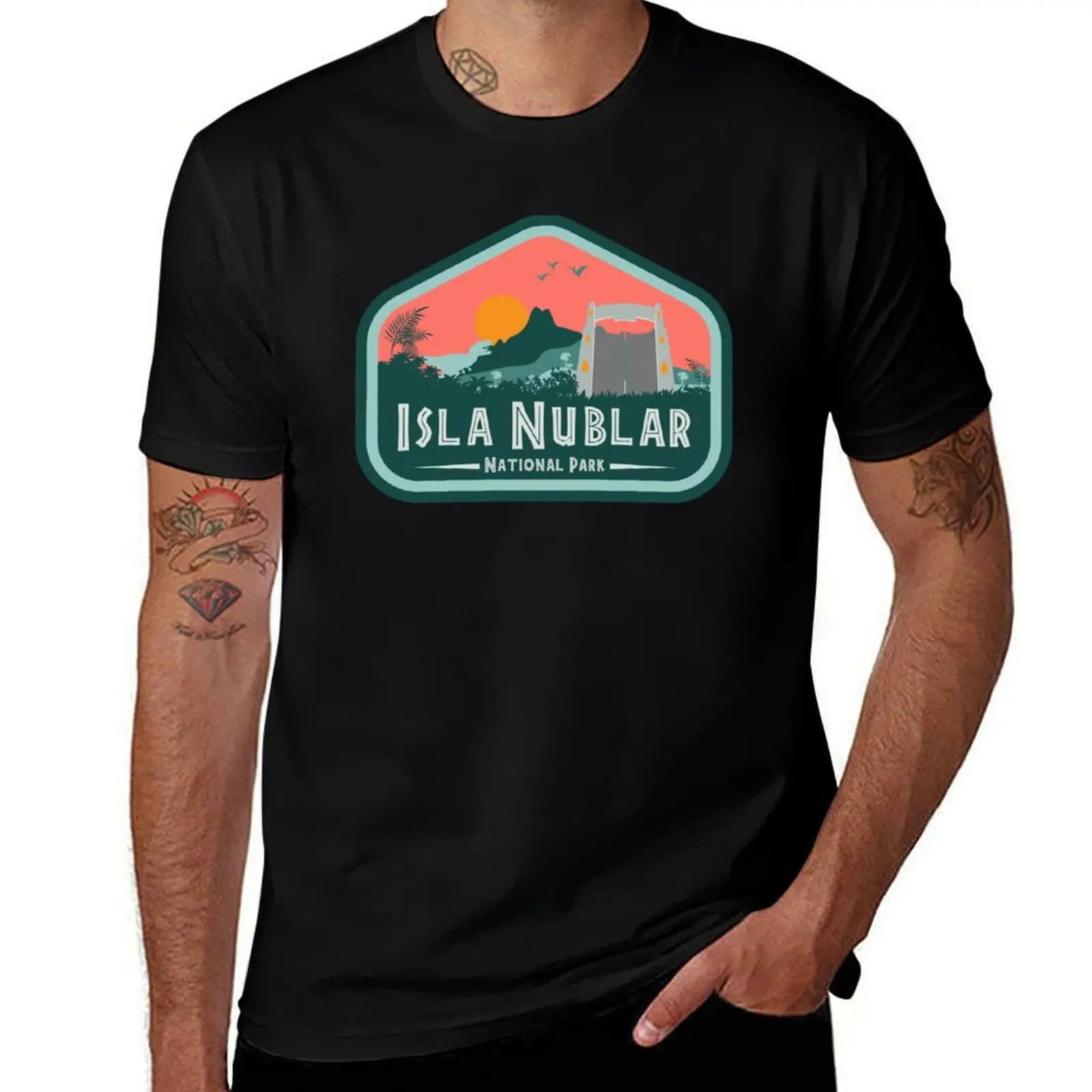 

Isla Nublar T-Shirt customs design your own tees graphic t shirt vintage affliction shirts mens designer t shirt