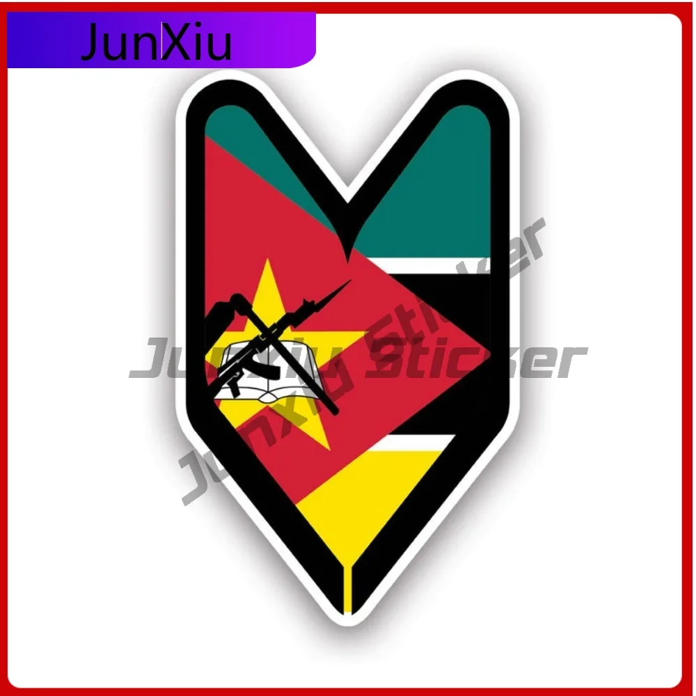 

Mozambican Driver Badge Stickerwaterproof Outdoor Decalswakaba Cute Car Waterproof Vinyl Decal For Car Bumpers High Quality