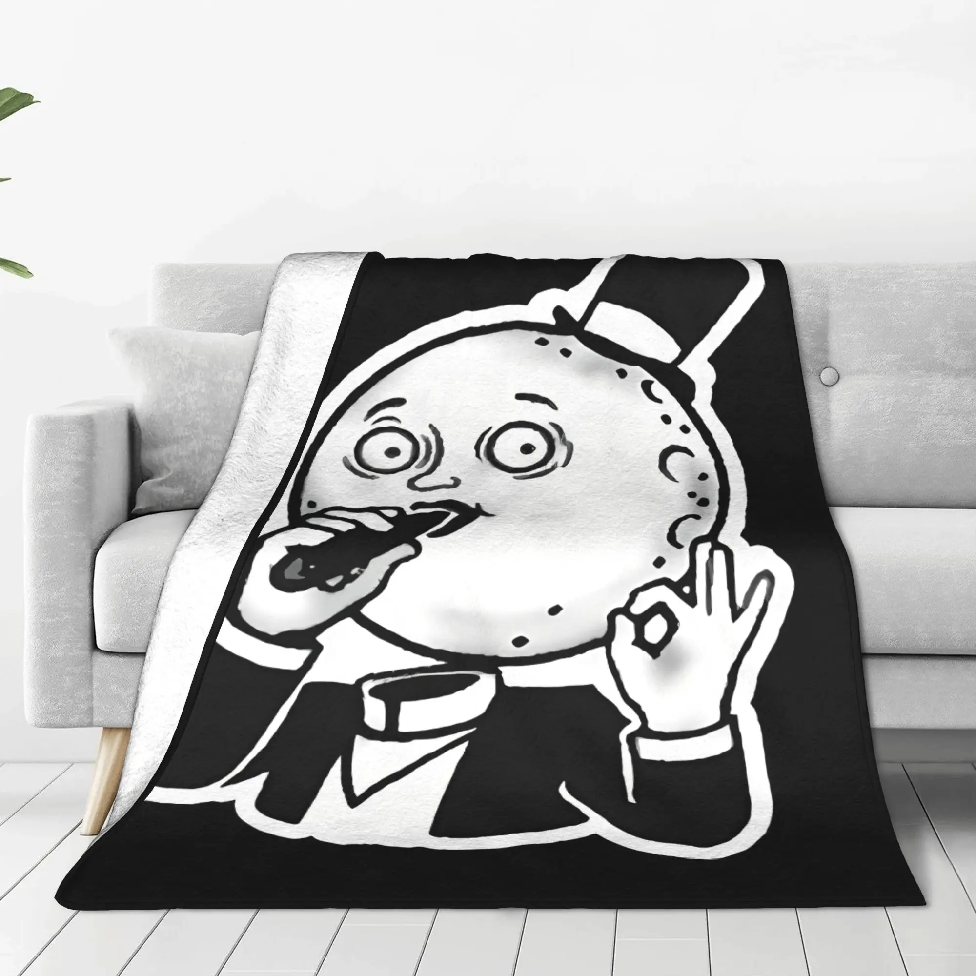 1PC Home Cute Room Decor Spacers Choice OK Blanket Throw Blanket The Outer Worlds Novelty Warm Blanket All Season