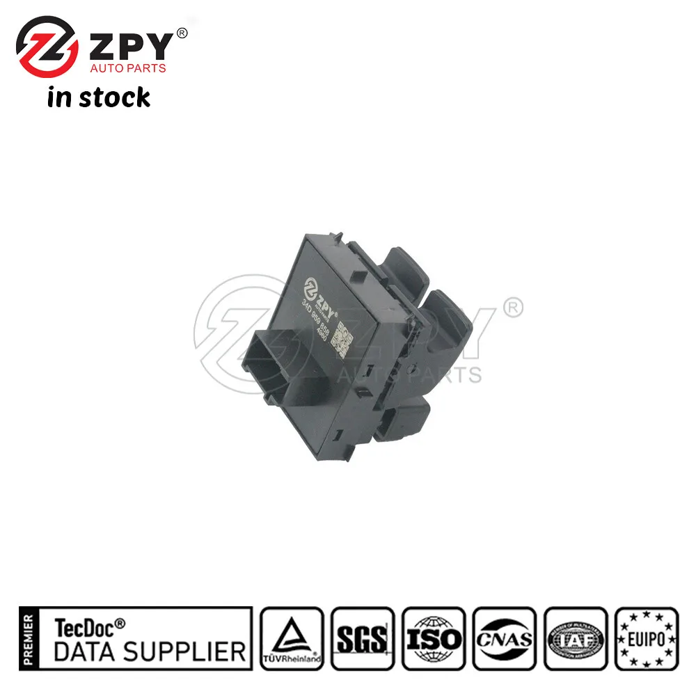 ZPY مفتاح نافذة الطاقة الأمامي الأيسر الجديد لسيارة Volkswagen Jetta 34D 959 858 #5