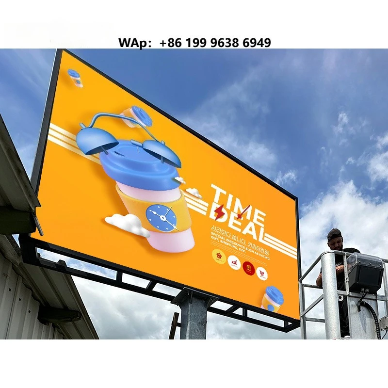 Canbest Apro P6.67 6.67Mm 2880X1920Mm 7.48X6.29Ft 9000Nits High Brightness Outdoor Advertising  Display Screen in Germany