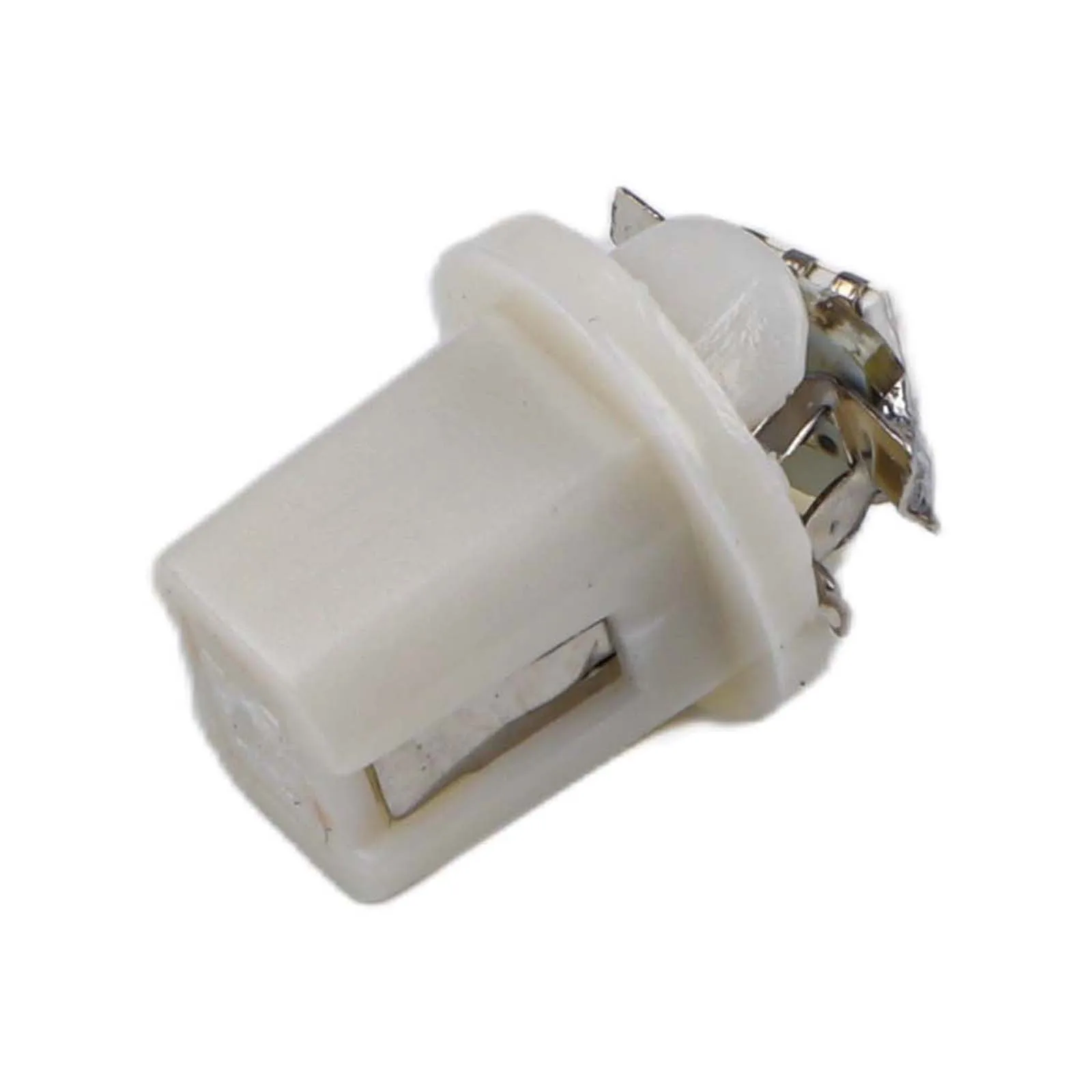 10Pcs T5 B8.5D 5050 LED Car Cob Dash Board Bulb B8.4D Instrument Panel DC 12V Indicator Lamp Light Vehicle White 15.5mm