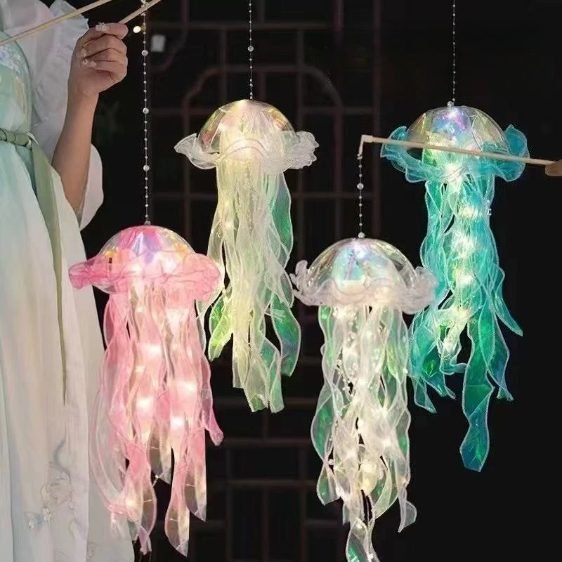 

DIY светящаяся медуза ночник игрушка океан тематический ремесленный комплект для детской комнаты декор русалка вечерние украшения проект