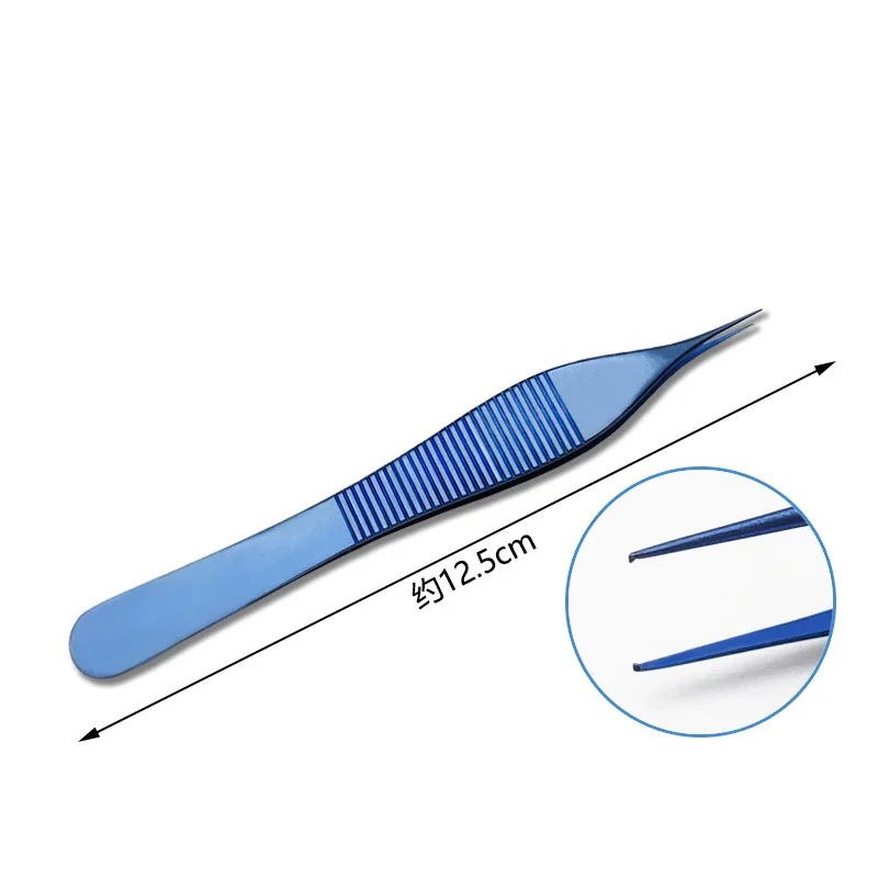 Titan Adson Gewebe-zange Gezackten Tipps/Z￤hne Ophthalmic Auge Chirurgische Instrument