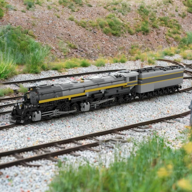 

2102 шт. | Union Pacific Big Boy | Паровоз в масштабе 1:48 | Модульный дизайн | Модельные строительные блоки | Игрушки на день рождения в подарок