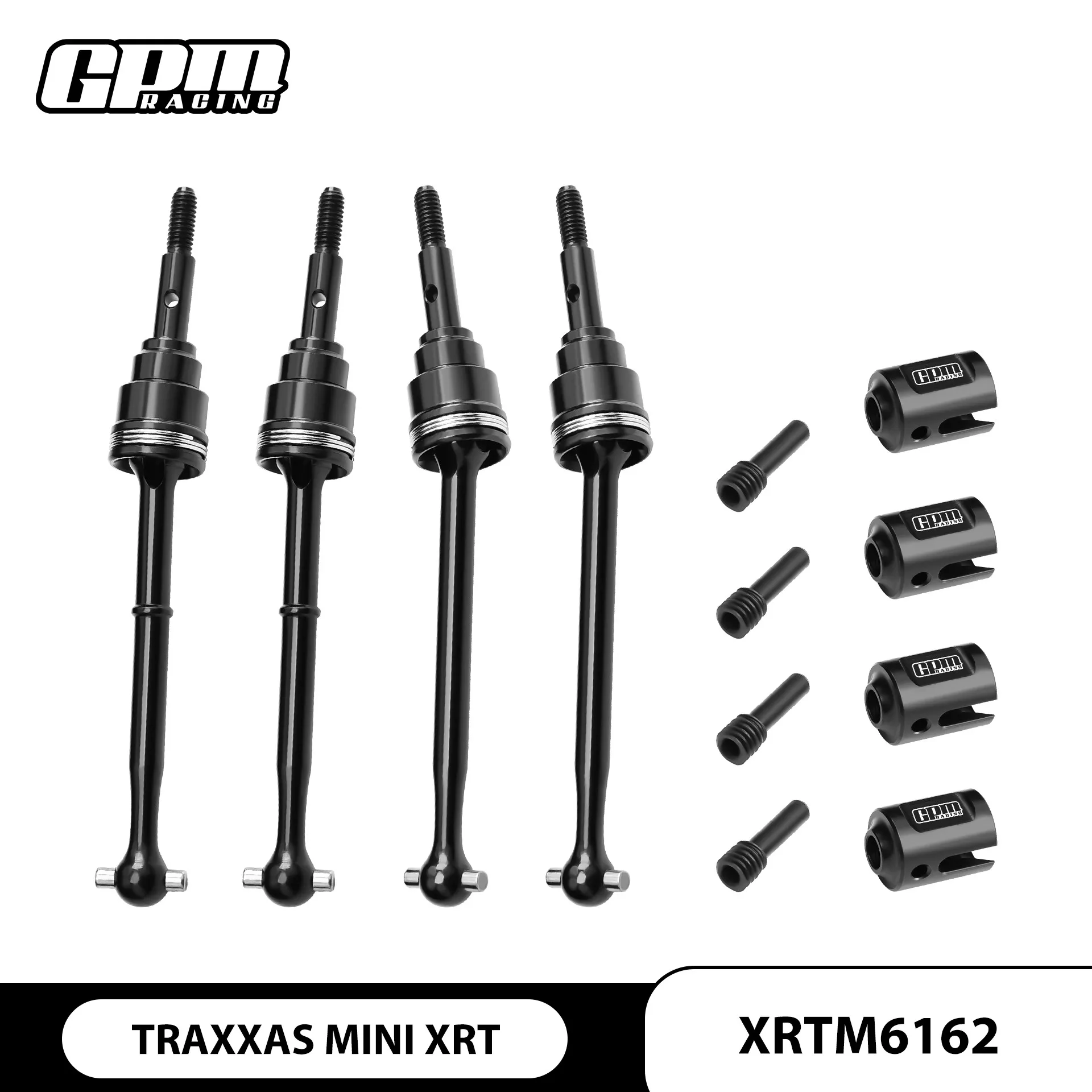 

TRAXXAS MINI XRT Mini XRT Medium Carbon Alloy Steel CVD Front and Rear Transmission Shaft Complete Set