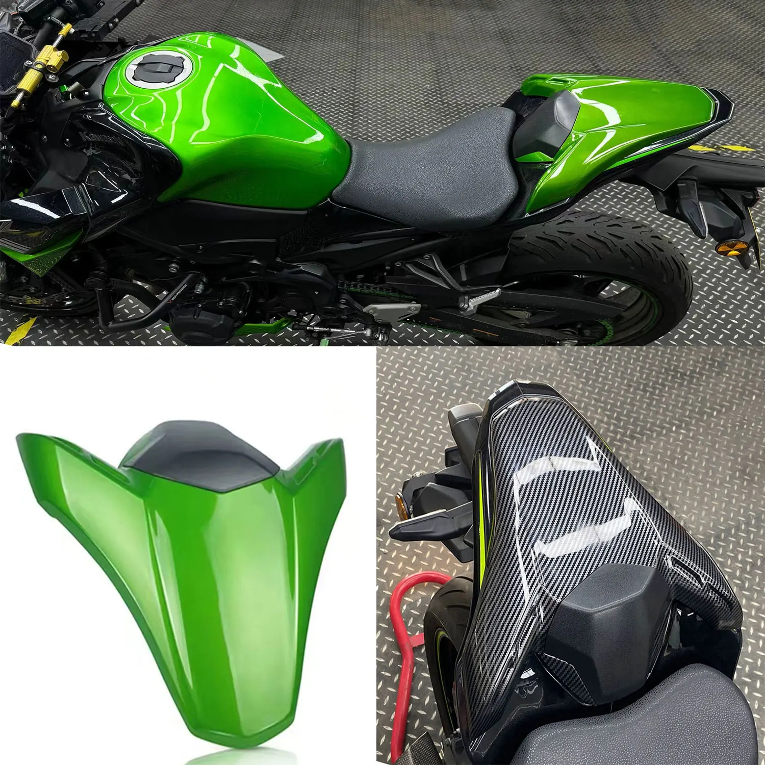 For Kawasaki Z900 SE 2017 2018 -2020 2021 2022 2023 2024 Z 900 Motorcycle Pillion Rear Hump Tail Fairing Seat Cover Cowl Fairing