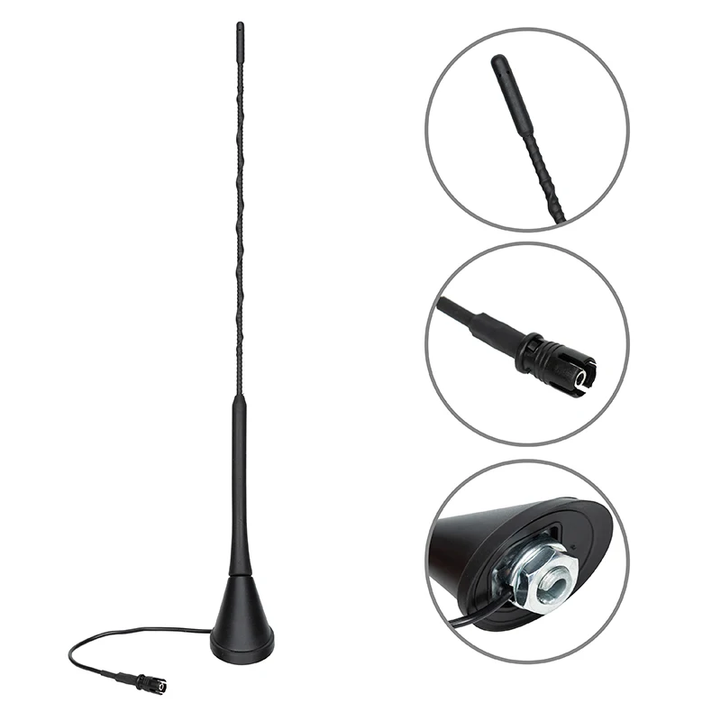 Car Antenna AM/FM Radio Mast Aerial Accessories For Volkswagen GOLF MK4 MK5 BORA Jetta POLO 6N2 Fit Audi A2 A3 A4 A6 A8 TT 100