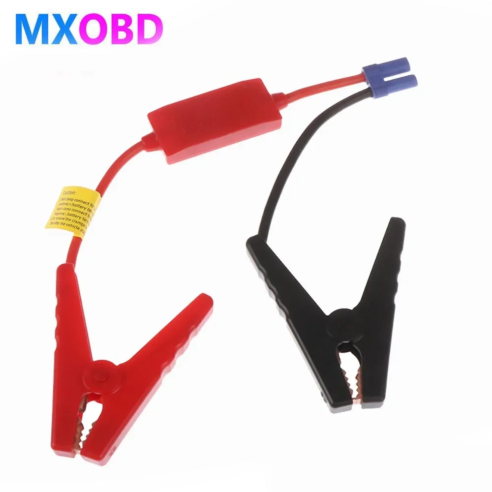 With EC5 Plug Connector Emergency Battery Jump Cable Alligator Clamps Clip for Car Trucks Jump Starter Alligator Clip Car Jumper