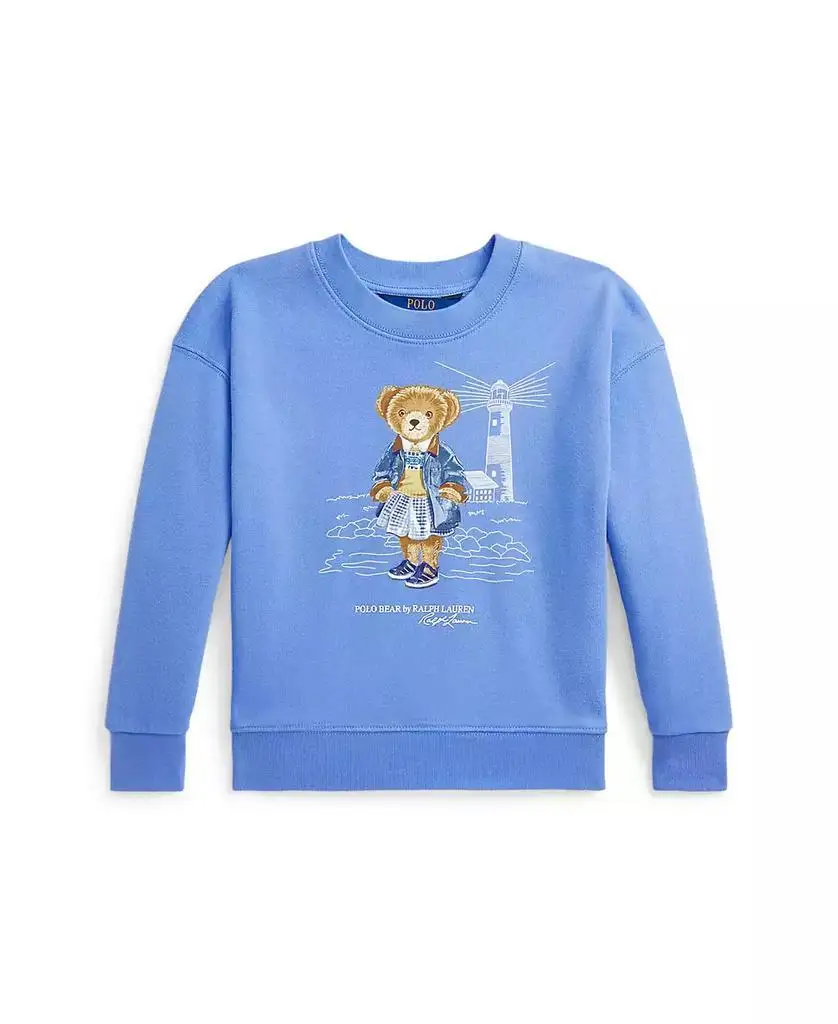 بولو رالف لورين | سويت شيرت بولو بير تيري للأطفال الصغار والفتيات الصغيرات #1