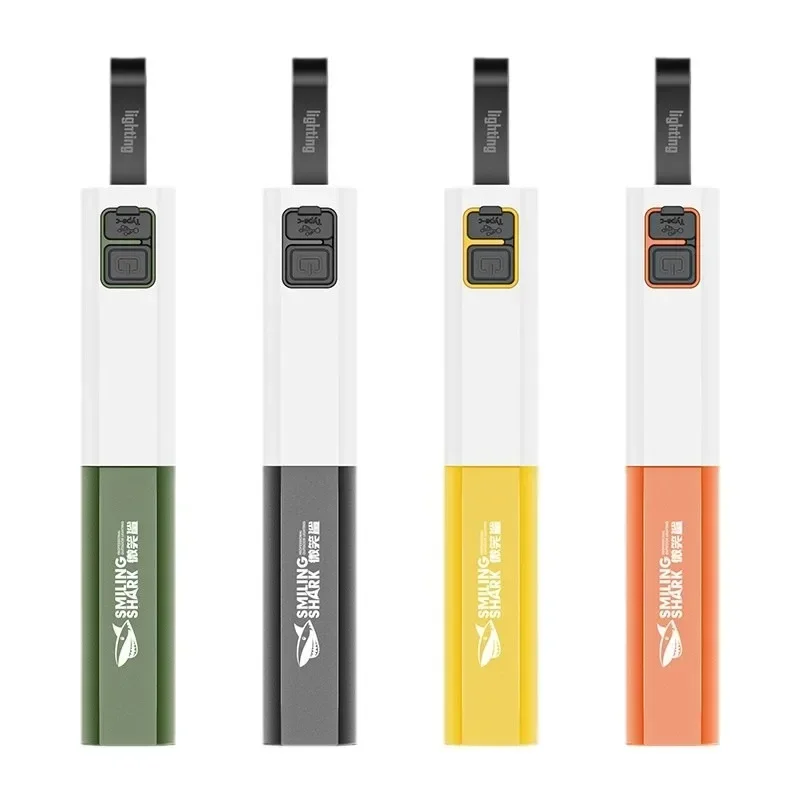 

Smiling Shark Kids' Flashlight Colorful 5-Mode USB Rechargeable Mini Light for Camping & Outdoor Adventures