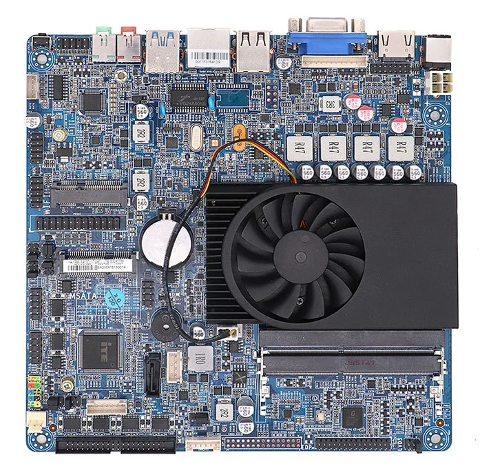 

2026Intel Core i3-8130U FCBGA1356 Kaby Lake R Mini ITX Motherboard with 2DDR4 RTL8111 Gigabit NIC 6COM 4USB3.0