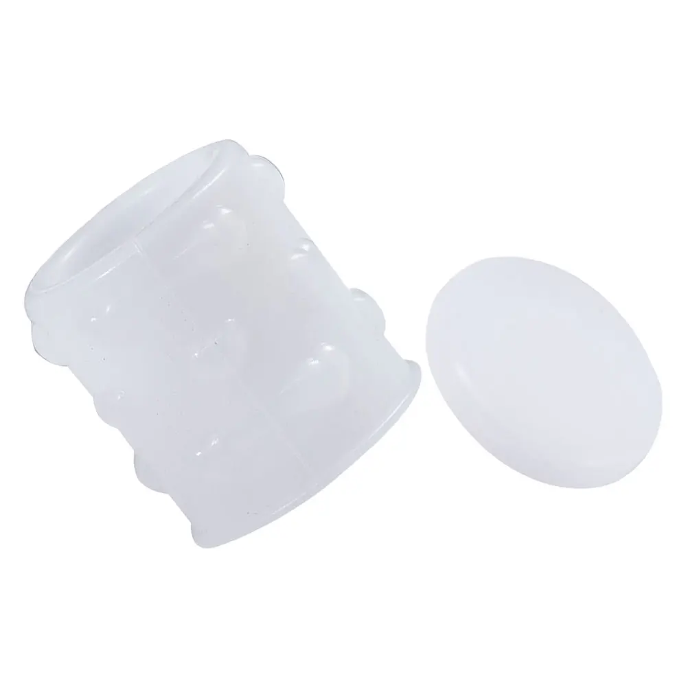 

Love Relief Mold Heart Shaped Candlestick Aromatherapy White Diy Plaster