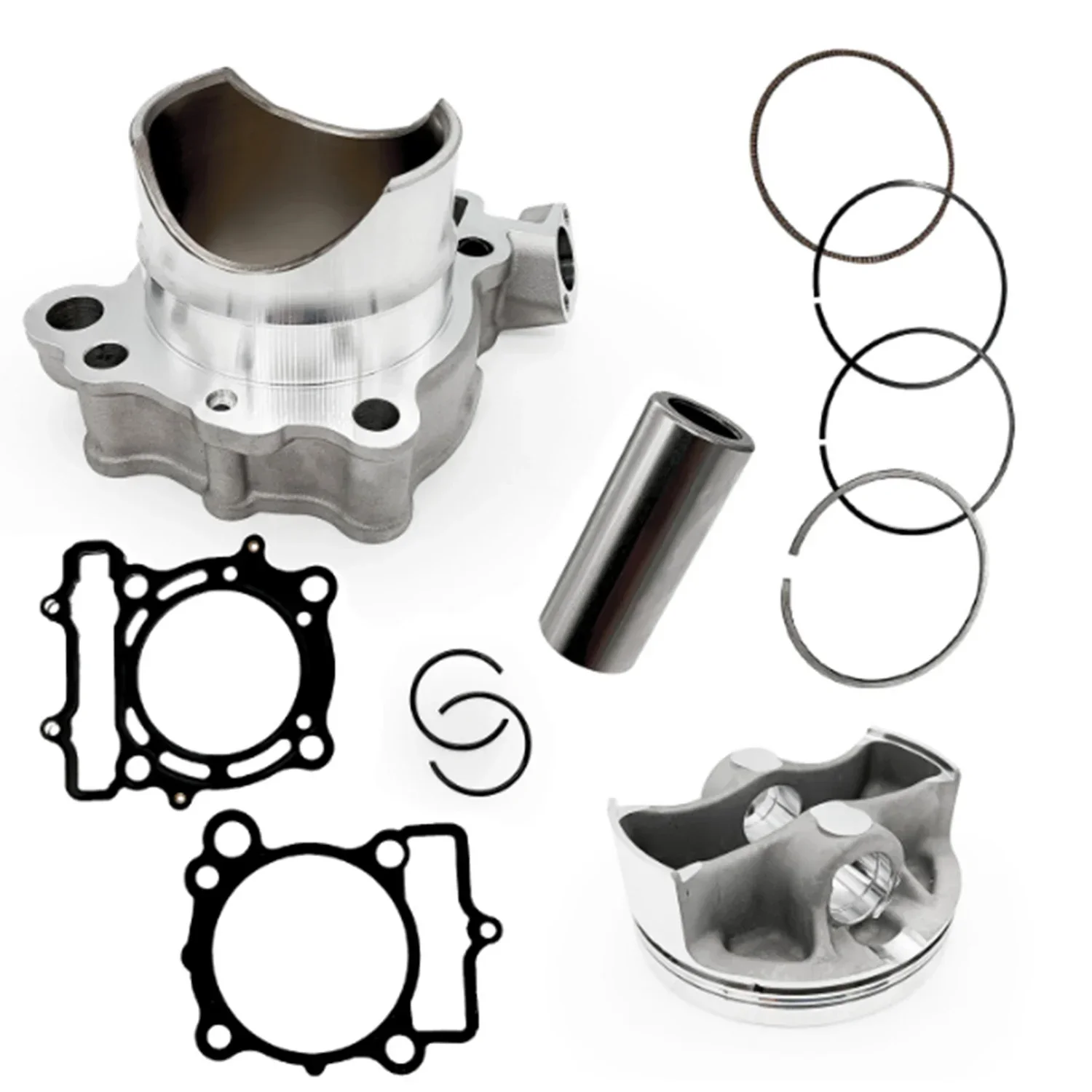 STD Bore 77mm Cylinder Piston Rings Gaskets Kit Fits for 2009-2016 Kawasaki KX250F KXF250 Repairing Parts w/ 6 Months Warranty