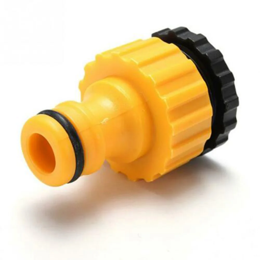 Tap Water Tubing Adapter Connector End Garden Hose Replace Rubber Screw On Threaded 1/2